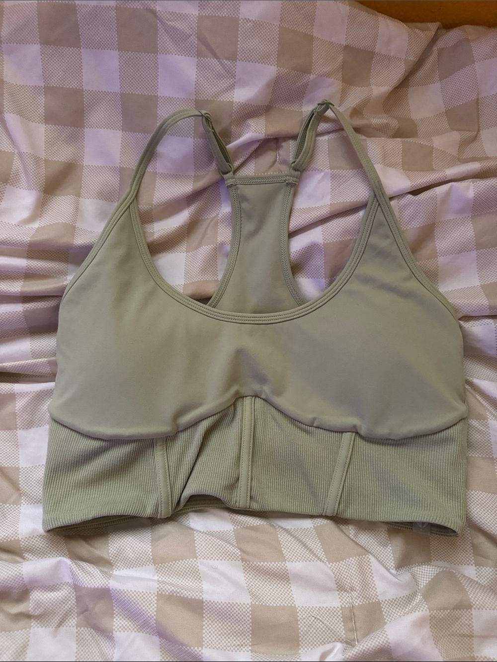 POPFLEX Plié Corset Top Bralette- Pistachio